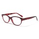 Retro Eyeglasses Red Glasses for Men